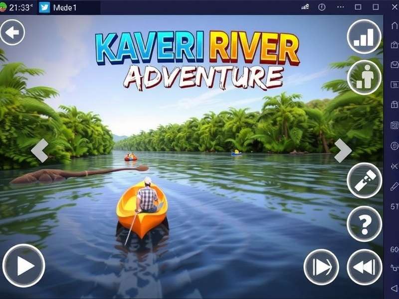 Experience the thrilling gameplay of Kaveri River Adventure Kaveri River Adventure Gameplay